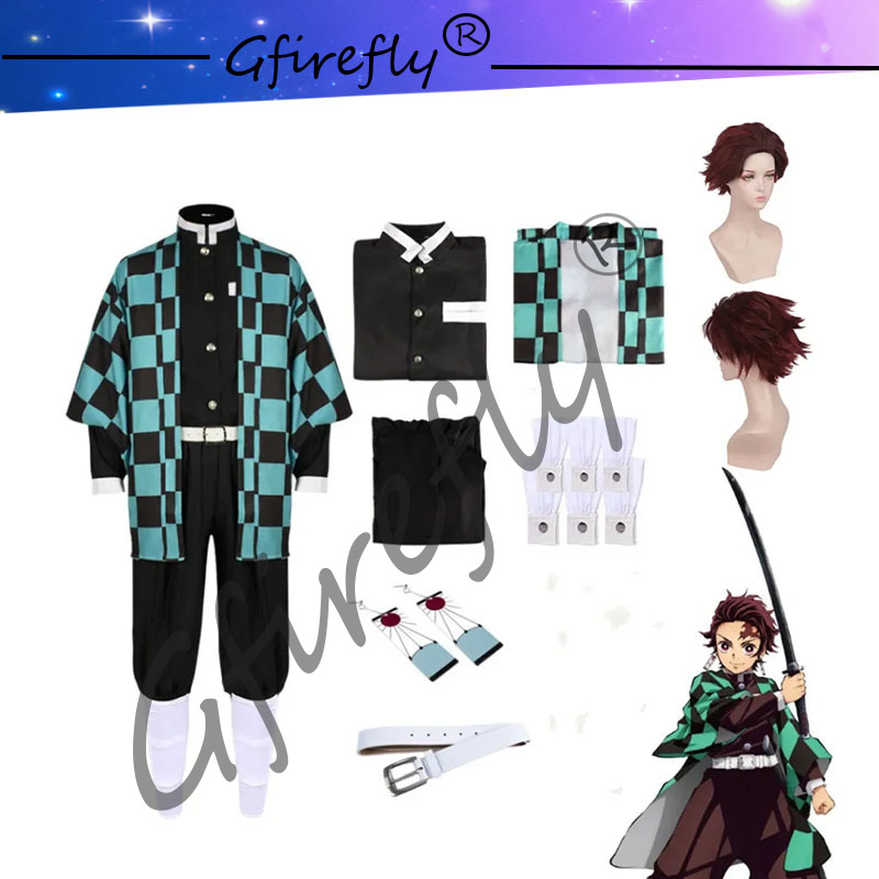 Anime Cosplay Sword - Kamado Tanjirou Cosplay Costume, Katana Sword