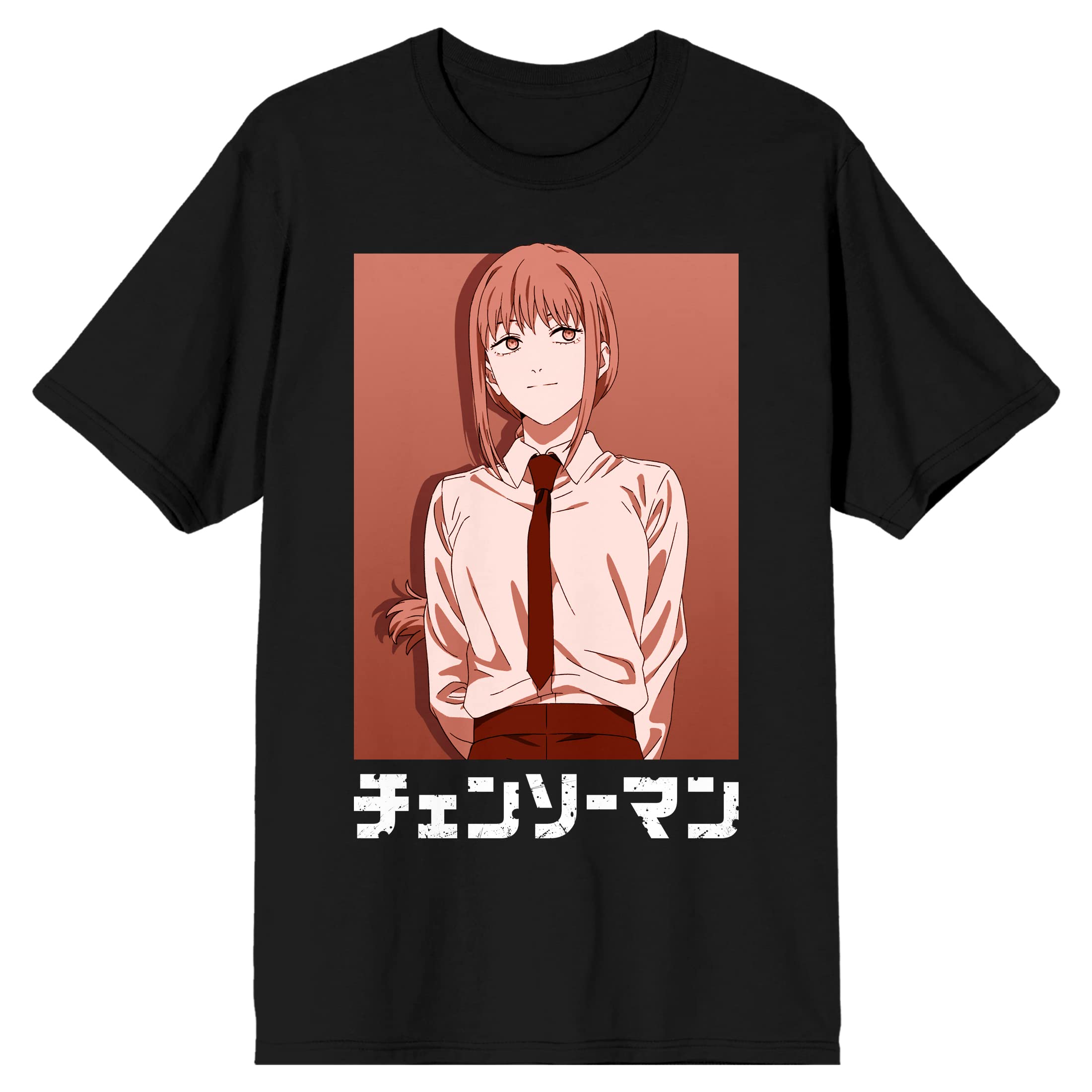Anime Cosplay Makima - T-shirt imprimé Chainsaw Man Makima Anime,