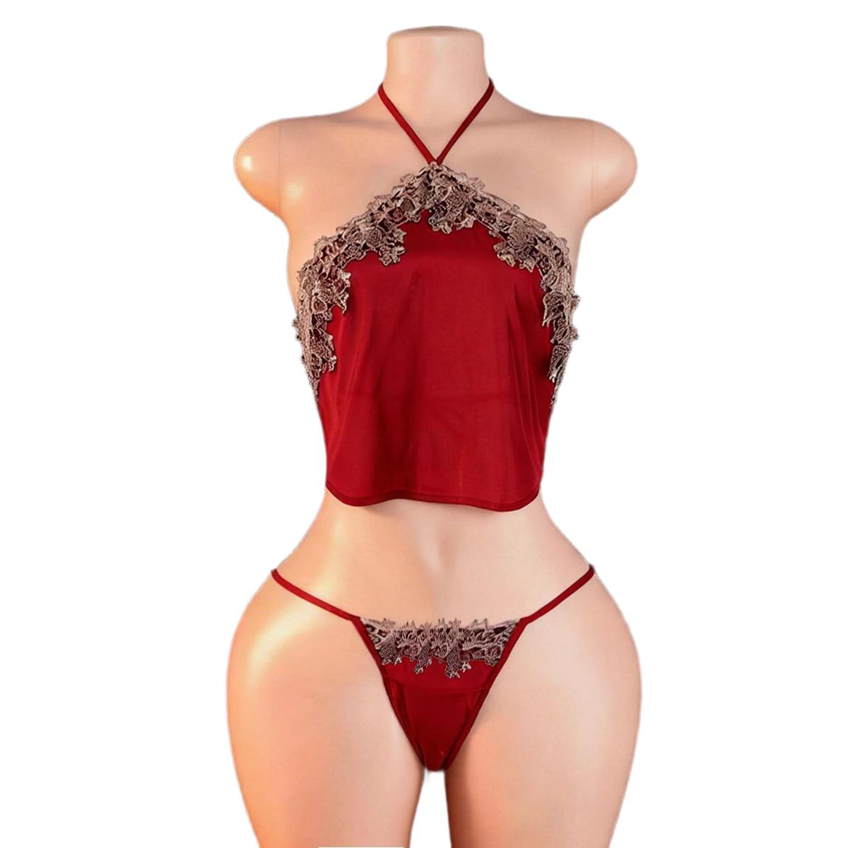 Anime & Cosplay Expo Acx 2025 - Ensemble de lingerie sexy rouge style