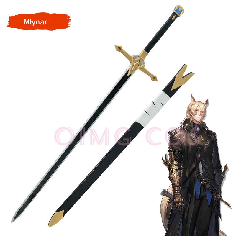 Anime Cosplay Sword - Accessoires de cosplay Arknights Mlynar, modèle