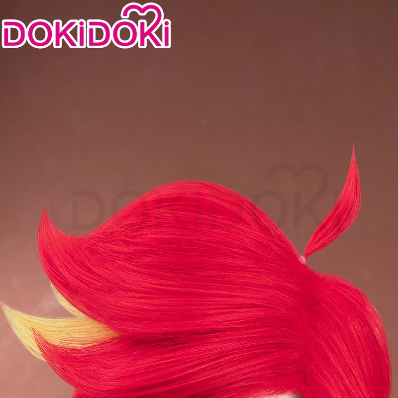 Anime Cosplay With Red Hair - 3,v;5'h\8/EN STOCK Perruque Anime DokiDoki Femme