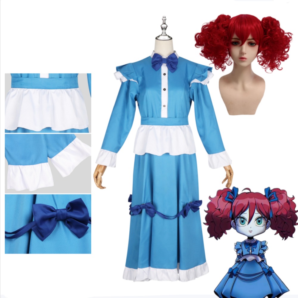 Costume de cosplay Poppy Red H - Anime Cosplay With Red Hair avis et prix