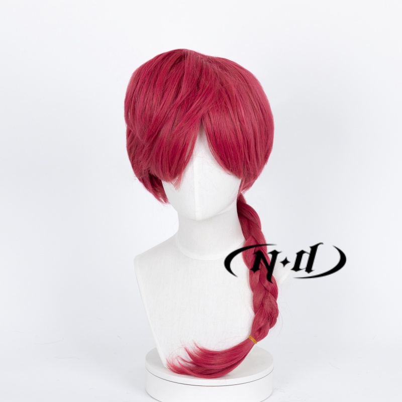 ND Ranma Saotome Cosplay perru - Anime Cosplay With Red Hair avis et prix