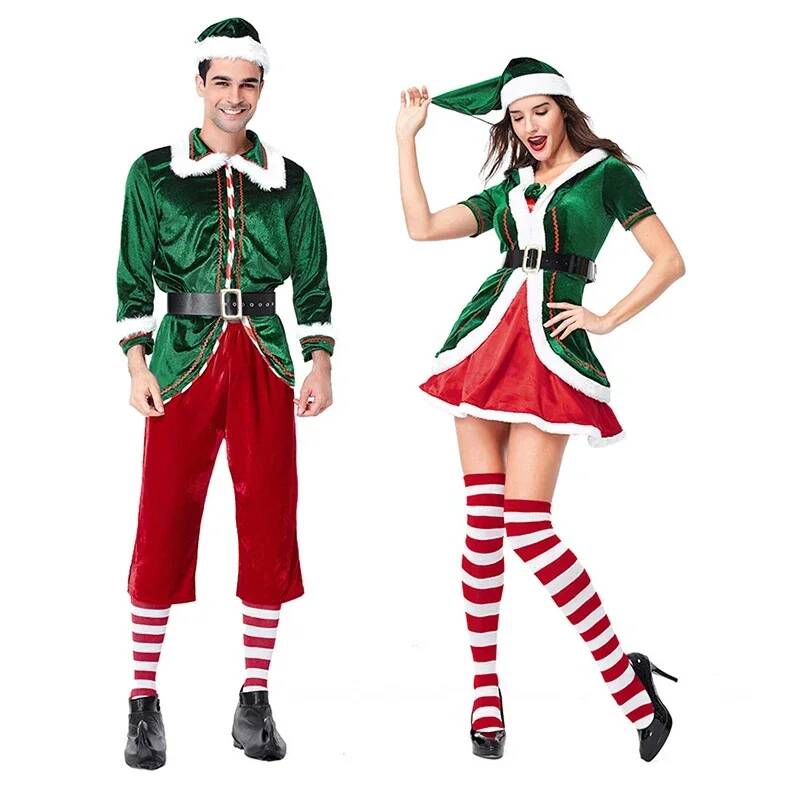 Costume de cosplay Père Noël,  - Anime Cosplay For Couples avis et prix
