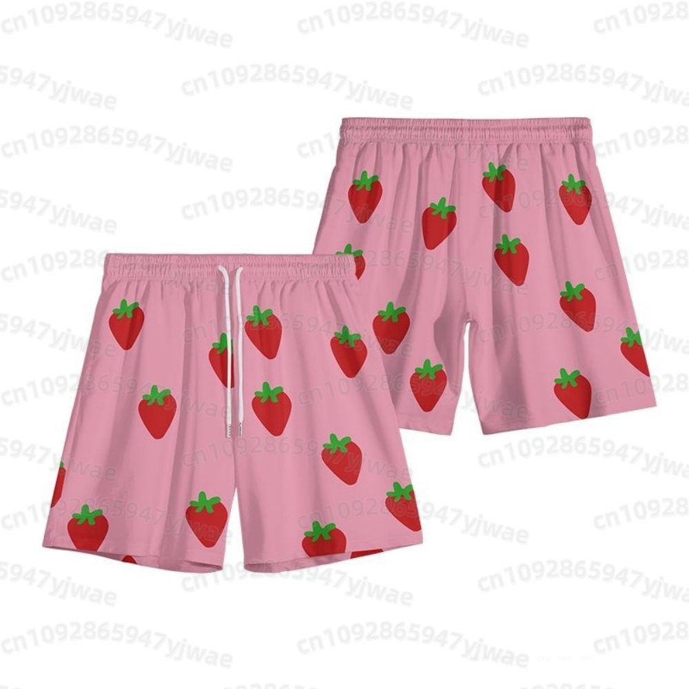 Short rose à motif fraise pour - Anime & Cosplay Expo Acx 2025 avis et prix