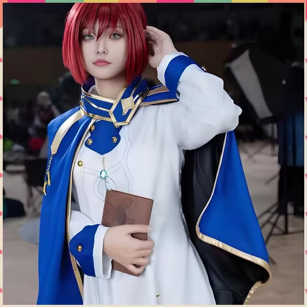 Shirayuki Cosplay Costumes Ani - Anime Cosplay With Red Hair avis et prix