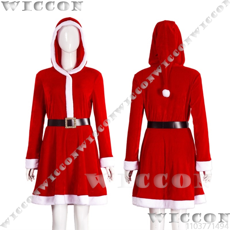 Robe de noël rouge à capuche,  - Anime Cosplay Event 2025 avis et prix
