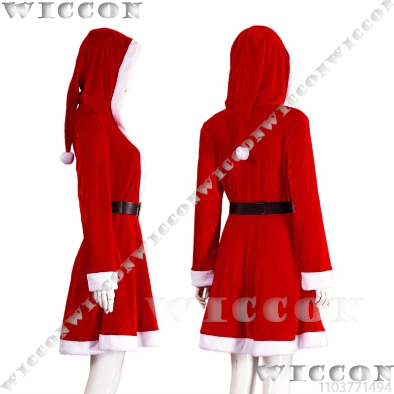 Robe de noël rouge à capuche,  - Anime Cosplay Event 2025 avis et prix